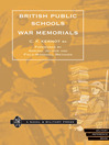 British Public Schools War Memorials  1 by C. F. Kernot eBook